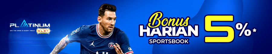 PlatinumSlot Bonus Harian 5%